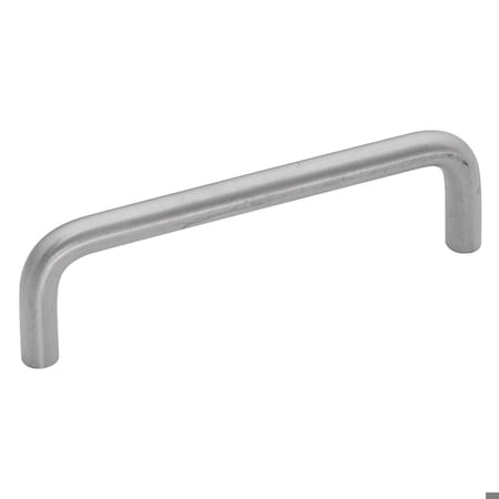 Hickory Hardware Wire Pulls Collection Pull 3-3/4 Inch 96mm Center to Center Satin Chrome Finish PW396-26D